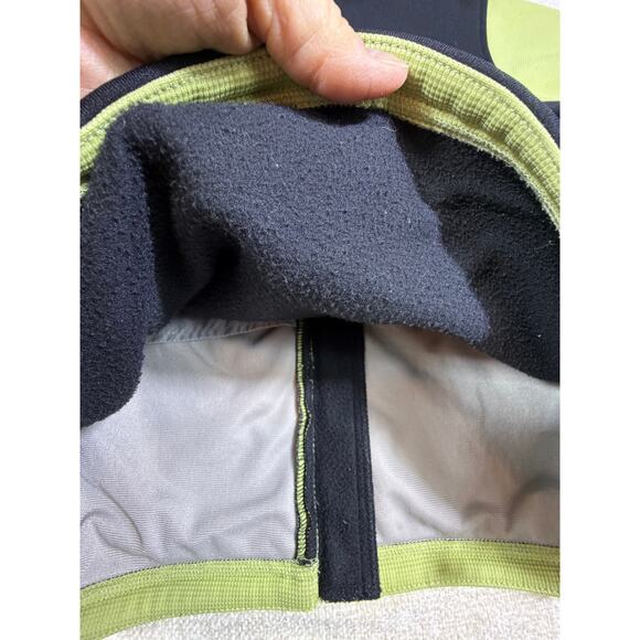 Marker Women Medium Green Black Zip Front Long Sleeve Lightweight Cycling Jacket - Picture 11 of 11